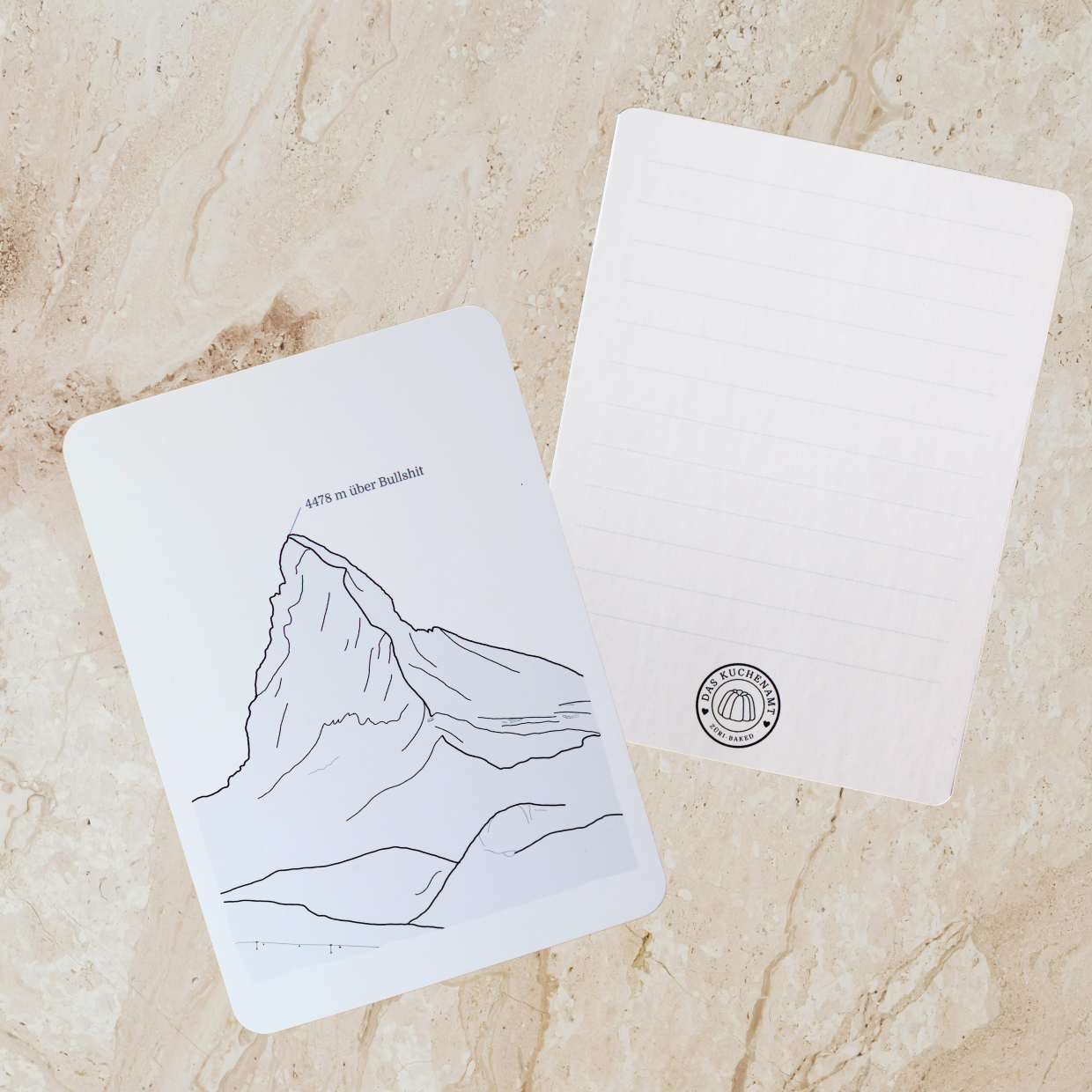 Grusskarte für Matterhornliebhaber