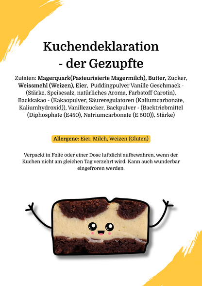 Russischer Zupfkuchen - Stück